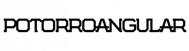 Potorro Angular  Fuentes Gratis Descargar