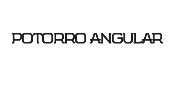 Potorro Angular Logo