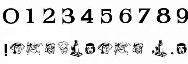 Potrzebie Font OTHER CHARS