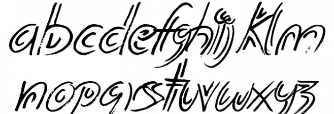 Potted Balls خط أحرف صغيرة