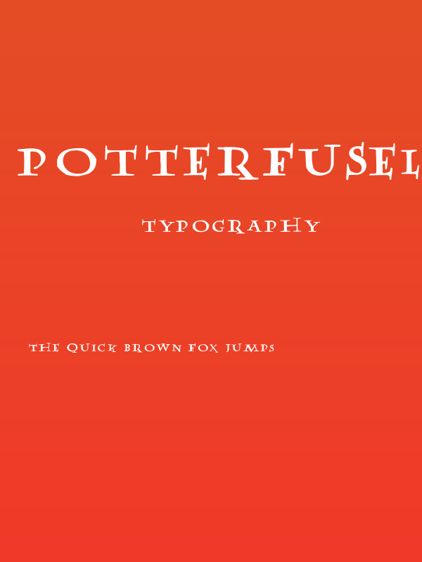 PotterFuseLetter Normal Poster