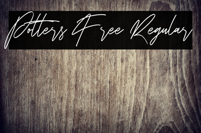 Potters Free Regular Example 3