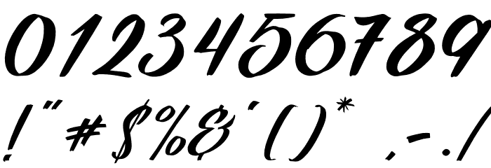 Pottery Crafting Font OTHER CHARS