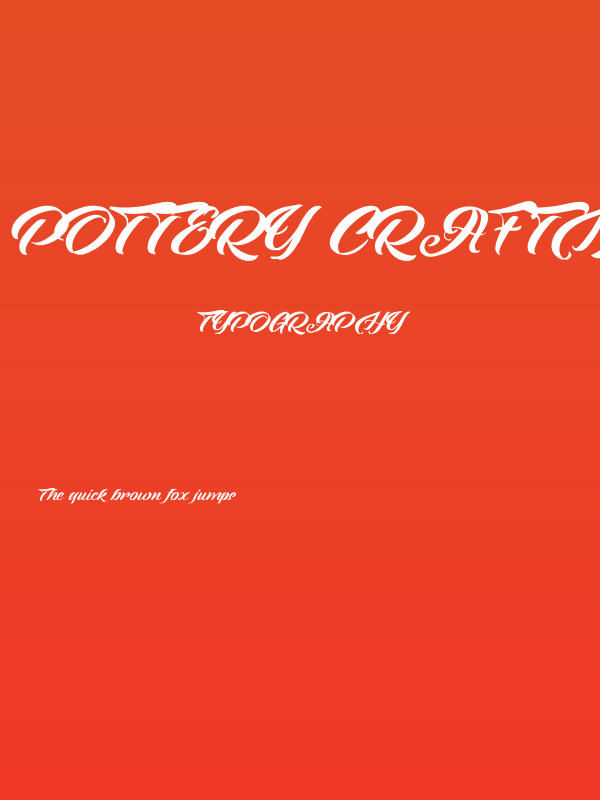 Pottery Crafting Poster