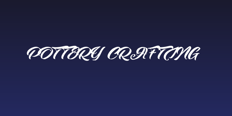 Pottery Crafting Social Header