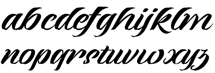 Pottery Crafting Font LOWERCASE