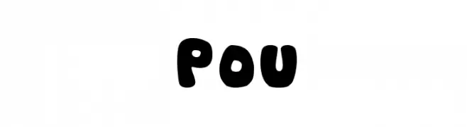 Pou  フリーフォントのダウンロード