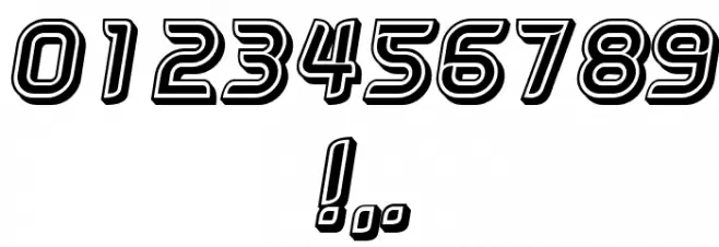 Poule Blanche Italic Font OTHER CHARS