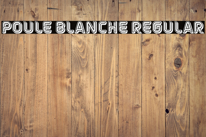 Poule Blanche Regular Example 2