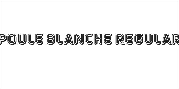 Poule Blanche Regular Logo