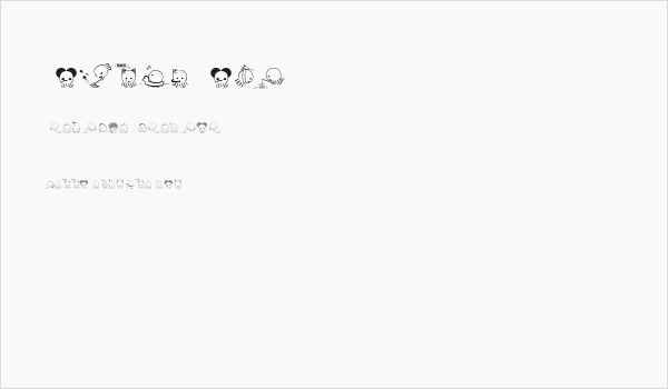 Poulpi Font Business Card