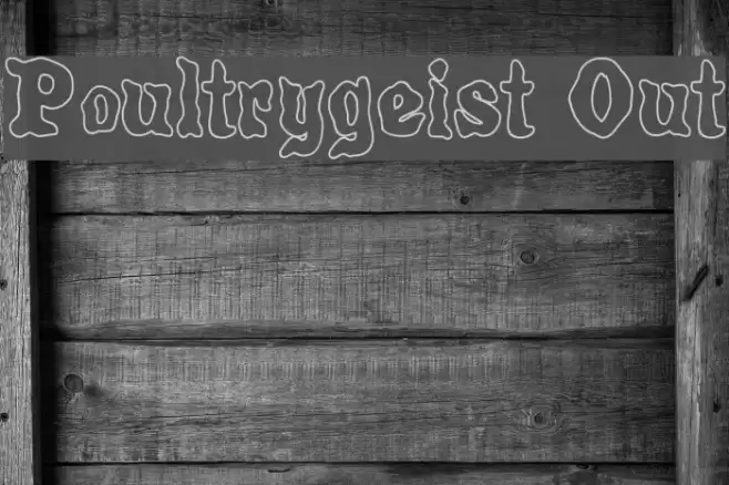Poultrygeist Out Fonte examples