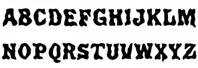 Poultrygeist Polices MAJUSCULES