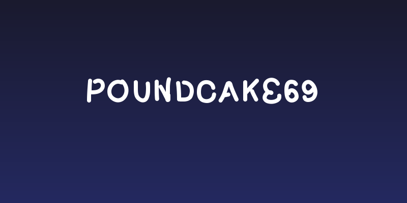 PoundCake69 Social Header