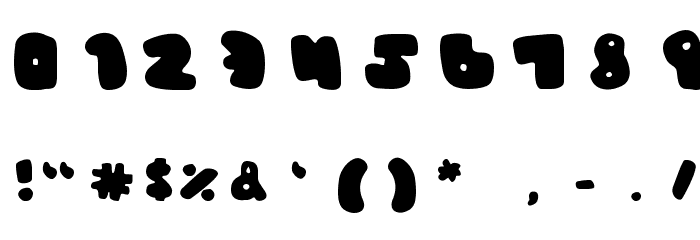 Pourquoi Font OTHER CHARS
