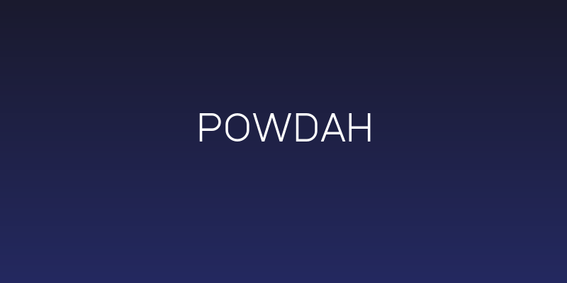 Powdah Social Header