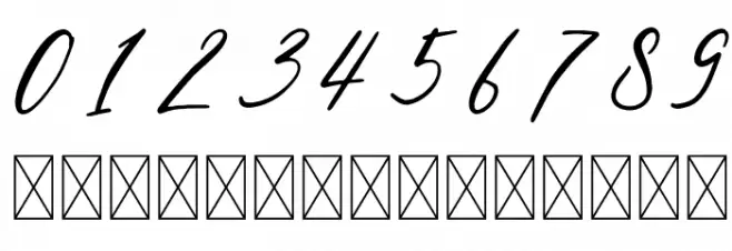 Powder Font OTHER CHARS