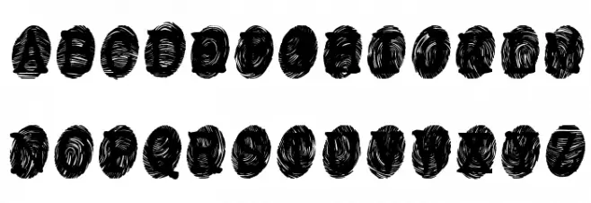 Powderfinger Ghost Schriftart Groß