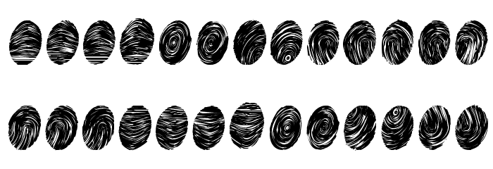 Powderfinger Pad Font LOWERCASE