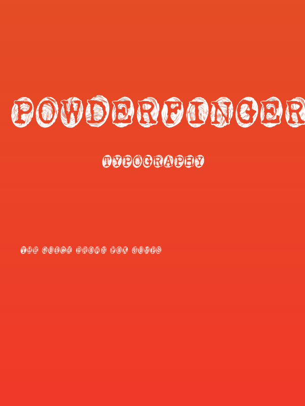 Powderfinger Smudged Poster