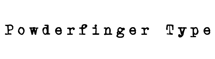 Powderfinger Type  Descarca Fonturi Gratis