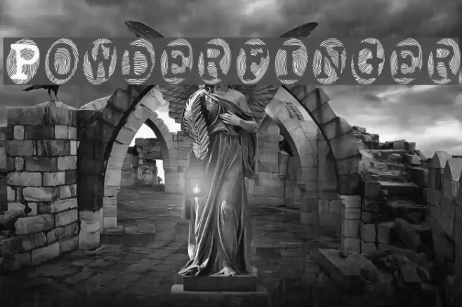 Powderfinger Font examples