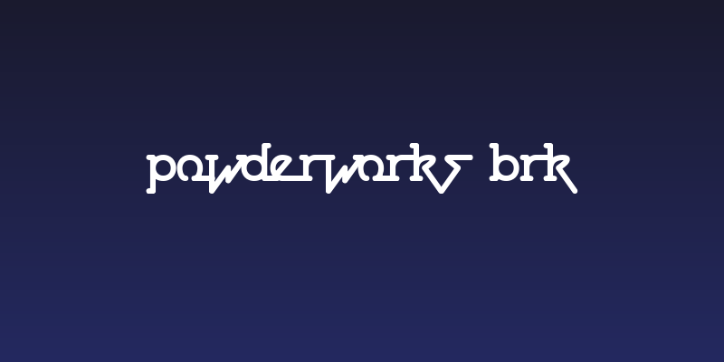 Powderworks BRK Social Header