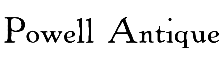 Powell Antique  font caratteri gratis