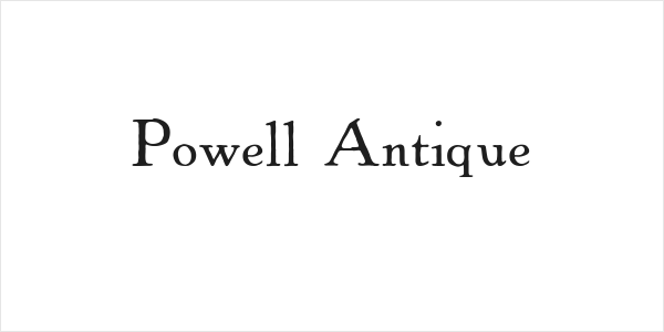 Powell Antique Logo