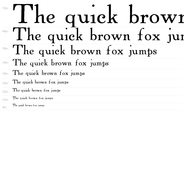 Powell Antique Waterfall