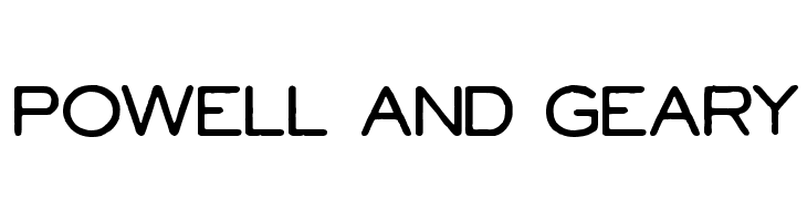 Powell and Geary Font