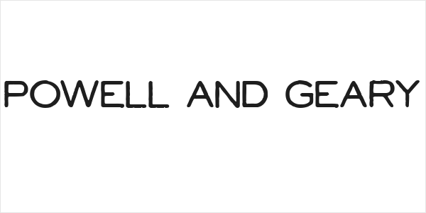 Powell and Geary Logo