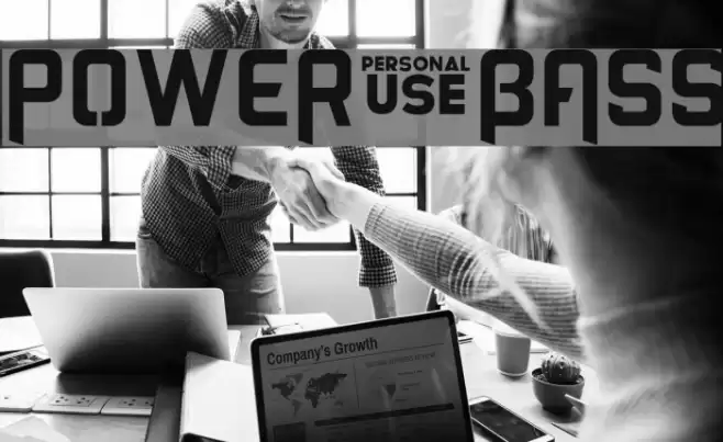 Power Bass Font examples