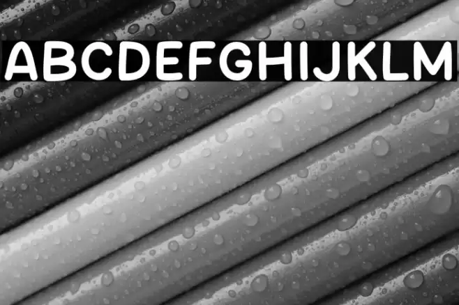 Power Calm Font examples