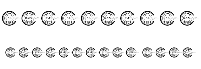 Power Clean Demo Bold Font OTHER CHARS