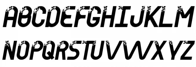 Power Clean Demo Italic Fuentes MAYÚSCULAS