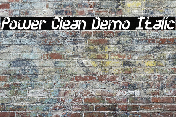 Power Clean Demo Italic Example 3