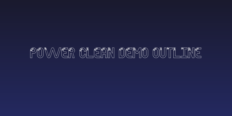 Power Clean Demo Outline Social Header