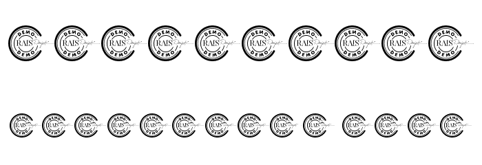 Power Clean Demo Font OTHER CHARS