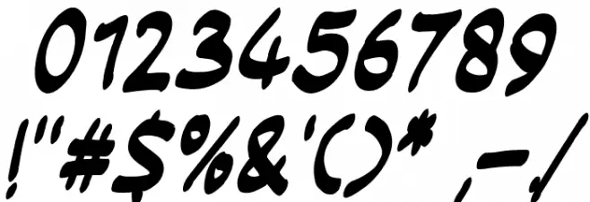 Power Entry Font OTHER CHARS