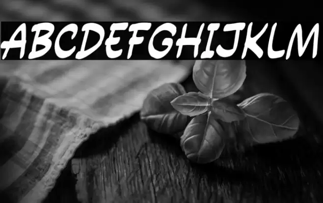 Power Entry Schriftart examples