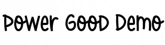 Power Good Demo  Free Fonts Download