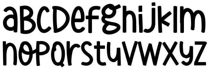 Power Good Demo Font LOWERCASE