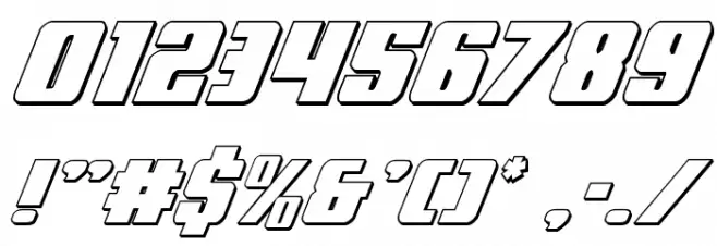 Power Lord 3D Italic