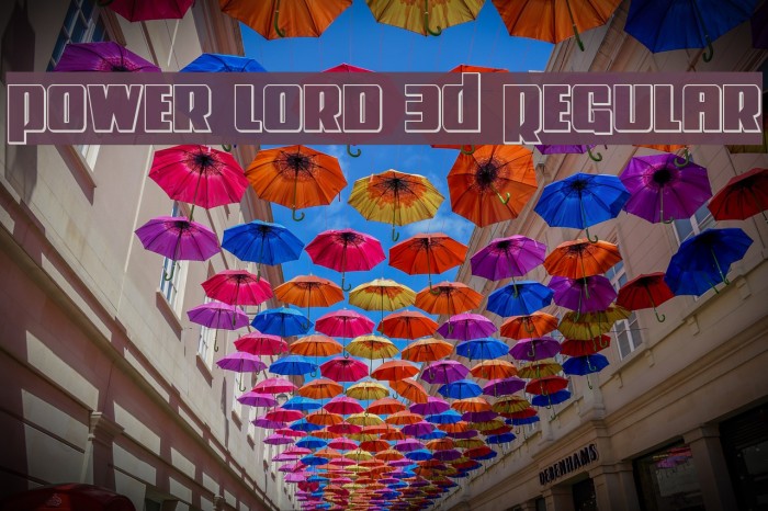 Power Lord 3D Regular Example 2