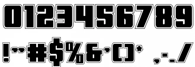 Power Lord Academy Regular Font OTHER CHARS