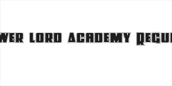 Power Lord Academy Regular Logo