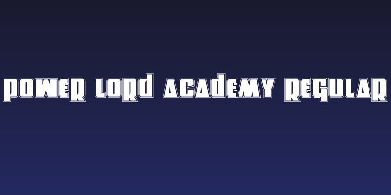 Power Lord Academy Regular Social Header