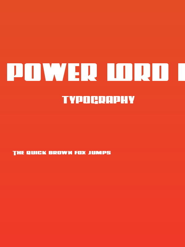 Power Lord Extra-Expanded Poster