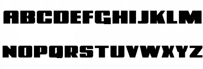 Power Lord Extra-Expanded フォント 小文字